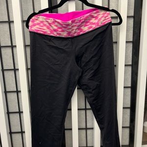 Pink yoga pants
